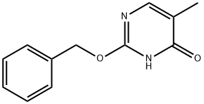 4(1H)-Pyrimidinone,5-methyl-2-(phenylmethoxy)-(9CI) 结构式