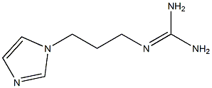 Guanidine,[3-(1H-imidazol-1-yl)propyl]-(9CI) 结构式