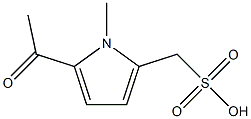 1H-Pyrrole-2-methanesulfonicacid,5-acetyl-1-methyl-(9CI) 结构式