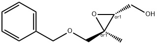 Oxiranemethanol,3-methyl-3-[(phenylmethoxy)methyl]-,(2R,3R)-rel-(9CI) 结构式