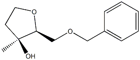 threo-Pentitol, 1,4-anhydro-2-deoxy-3-C-methyl-5-O-(phenylmethyl)- (9CI) 结构式