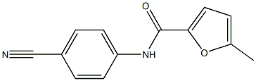 2-Furancarboxamide,N-(4-cyanophenyl)-5-methyl-(9CI) 结构式