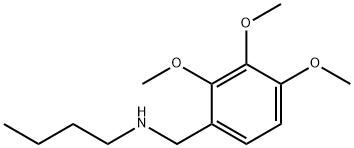 butyl[(2,3,4-trimethoxyphenyl)methyl]amine 结构式