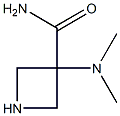 3-Azetidinecarboxamide,3-(dimethylamino)-(9CI) 结构式