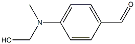 4-[(Hydroxymethyl)methylamino]benzaldehyde 结构式