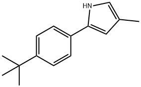 2-(4-叔丁基苯基)-4-甲基-1H-吡咯 结构式