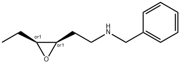 Oxiraneethanamine,3-ethyl-N-(phenylmethyl)-,(2R,3S)-rel-(9CI) 结构式