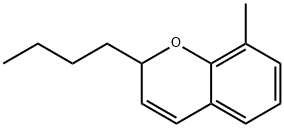 2H-1-Benzopyran,2-butyl-8-methyl-(9CI) 结构式