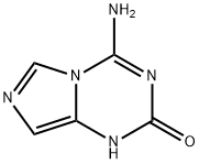 4-Aminoimidazo[1,5-a]-1,3,5-triazin-2(1H)-one 结构式