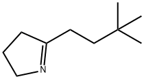 2H-Pyrrole,5-(3,3-dimethylbutyl)-3,4-dihydro-(9CI) 结构式