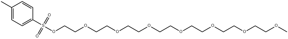 七乙二醇单对甲苯磺酸酯 结构式