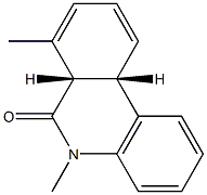 6(5H)-Phenanthridinone,6a,10a-dihydro-5,7-dimethyl-,(6aR,10aR)-rel-(9CI) 结构式