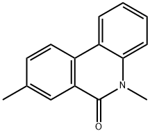 6(5H)-Phenanthridinone,5,8-dimethyl-(9CI) 结构式