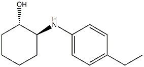 Cyclohexanol,2-[(4-ethylphenyl)amino]-,(1R,2R)-rel-(9CI) 结构式