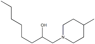 1-Piperidineethanol,alpha-hexyl-4-methyl-(9CI) 结构式