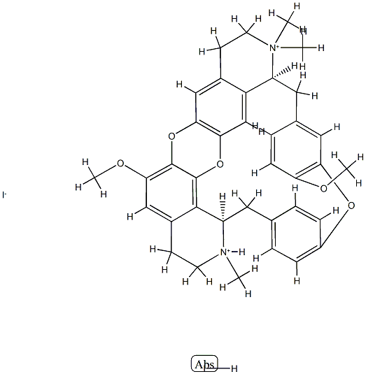 N,N-dimethyltrilobine 结构式