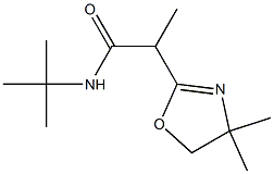 2-Oxazoleacetamide,N-(1,1-dimethylethyl)-4,5-dihydro-alpha,4,4-trimethyl-(9CI) 结构式