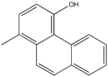 4-Phenanthrol,1-methyl-(4CI) 结构式