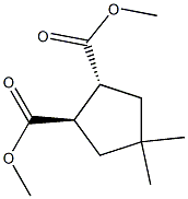 1,2-Cyclopentanedicarboxylicacid,4,4-dimethyl-,dimethylester,(1R,2R)-rel-(9CI) 结构式