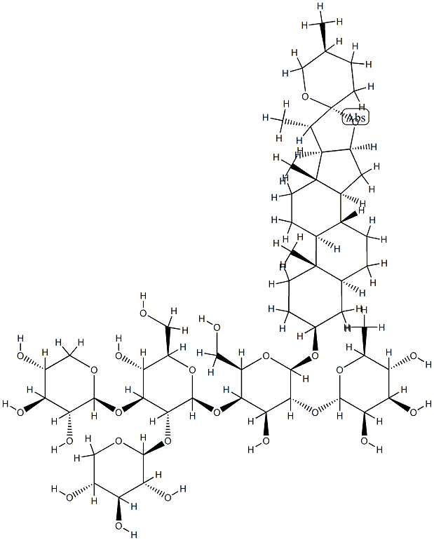 刺蒺藜素 结构式