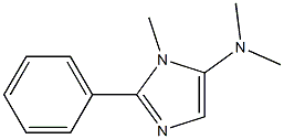 1H-Imidazol-5-amine,N,N,1-trimethyl-2-phenyl-(9CI) 结构式