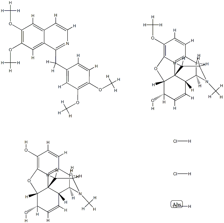 阿片全碱 结构式