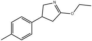 2H-Pyrrole,5-ethoxy-3,4-dihydro-3-(4-methylphenyl)-(9CI) 结构式