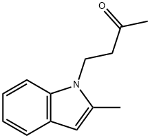 2-Butanone,4-(2-methyl-1-indolyl)-(4CI) 结构式