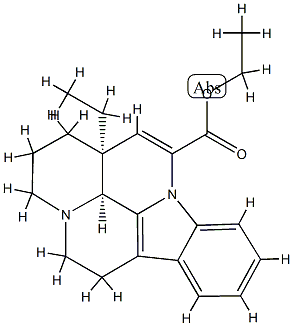 Vinpocetine 结构式