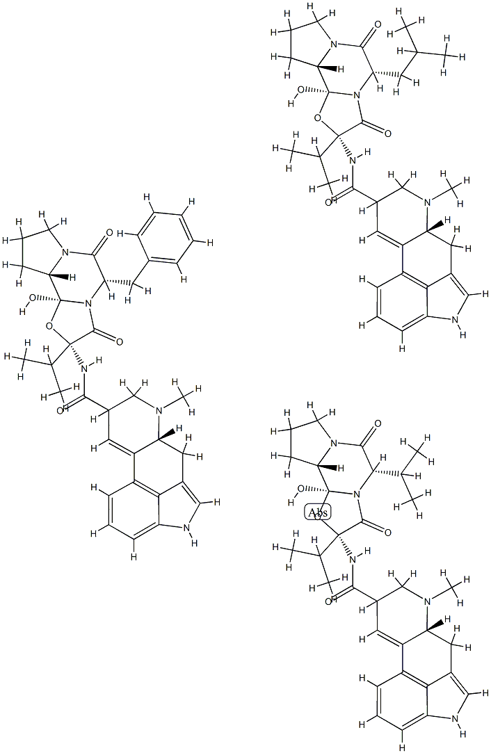 ergotinine 结构式