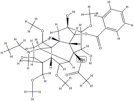 ACONITINE 结构式