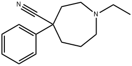 1H-Azepine-4-carbonitrile,1-ethylhexahydro-4-phenyl-(8CI) 结构式