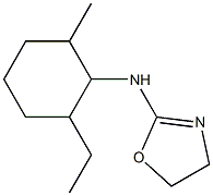 2-Oxazoline,2-[(2-ethyl-6-methylcyclohexyl)amino]-(8CI) 结构式
