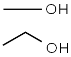 ETHANOL DENATURATED WITH 4.8% METHANOL ' F25 M' 结构式