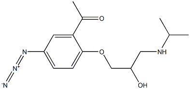acebutolol azide 结构式