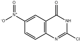 2,7-二氯-6-硝基喹唑啉-4-酮 结构式