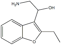 3-Benzofuranmethanol,alpha-(aminomethyl)-2-ethyl-(8CI) 结构式
