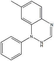 1,2,4-Benzotriazine,1,2-dihydro-7-methyl-1-phenyl-(8CI) 结构式