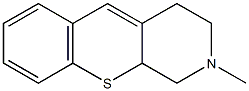 2H-[1]Benzothiopyrano[2,3-c]pyridine,1,3,4,10a-tetrahydro-2-methyl-(8CI) 结构式