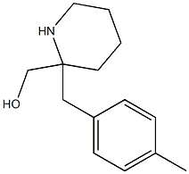 2-Piperidinemethanol,2-(p-methylbenzyl)-(8CI) 结构式