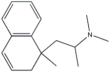 1-Naphthaleneethylamine,1,2-dihydro-N,N,alpha,1-tetramethyl-(8CI) 结构式