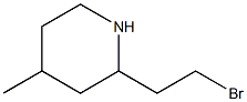 4-Pipecoline,2-(2-bromoethyl)-(8CI) 结构式