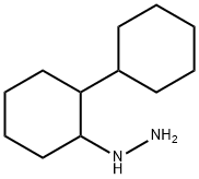 2-(cyclohexyl)cyclohexylhydrazine 结构式
