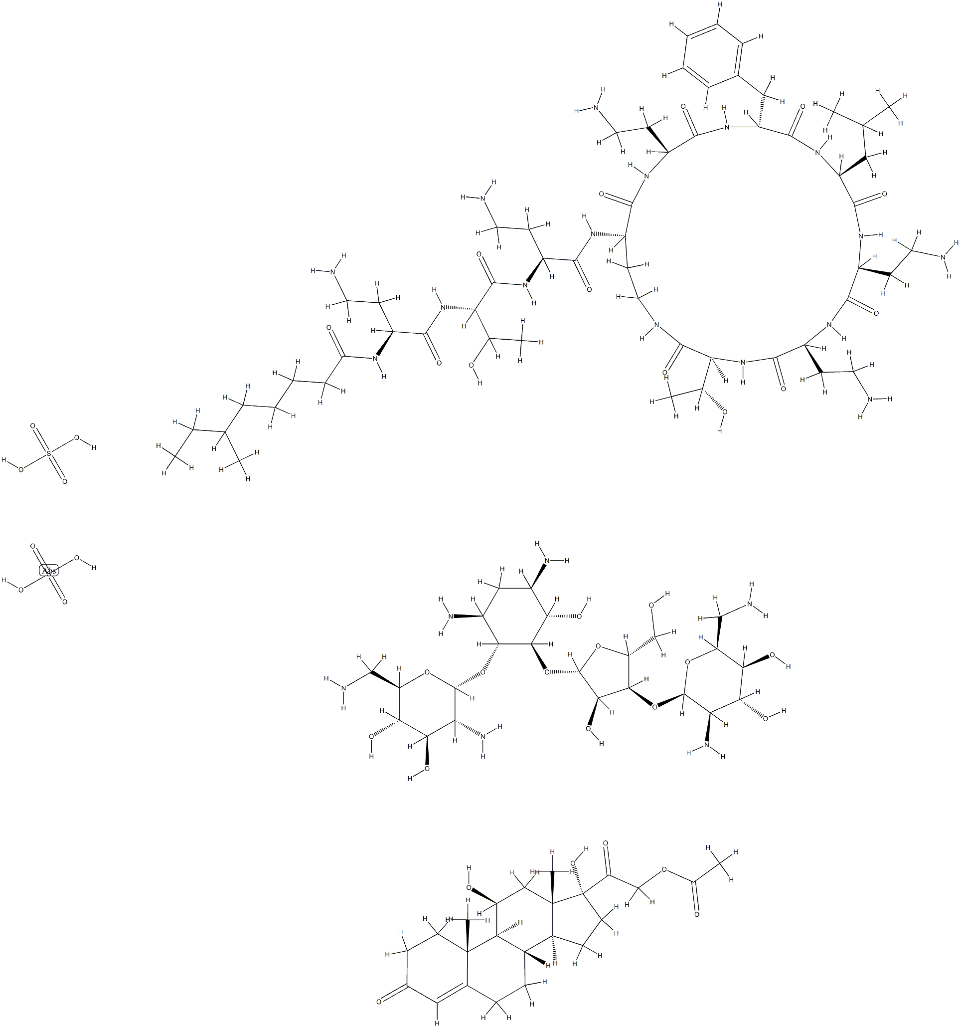 Cortisporin 结构式
