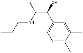 Benzyl alcohol, 3,4-dimethyl-alpha-[1-(propylamino)ethyl]-, erythro- (8CI) 结构式