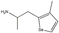 2-Selenopheneethylamine,alpha,3-dimethyl-(8CI) 结构式