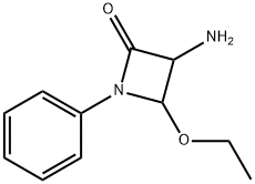 2-Azetidinone,3-amino-4-ethoxy-1-phenyl-(8CI) 结构式