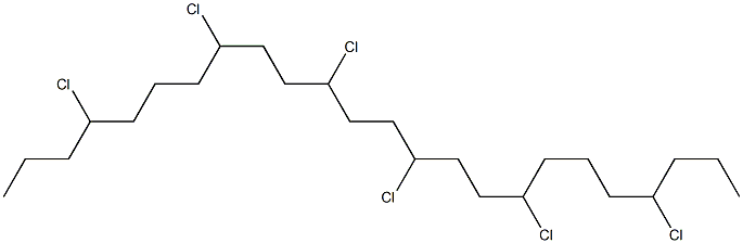 Chlorinated Paraffin (13%) 结构式