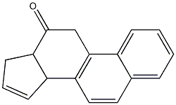 Gona-1,3,5,7,9,15-hexaen-12-one, (13xi,14xi)- 结构式