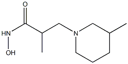 1-Piperidinepropionohydroxamicacid,alpha,3-dimethyl-(8CI) 结构式